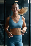 U Back Bra - Azul
