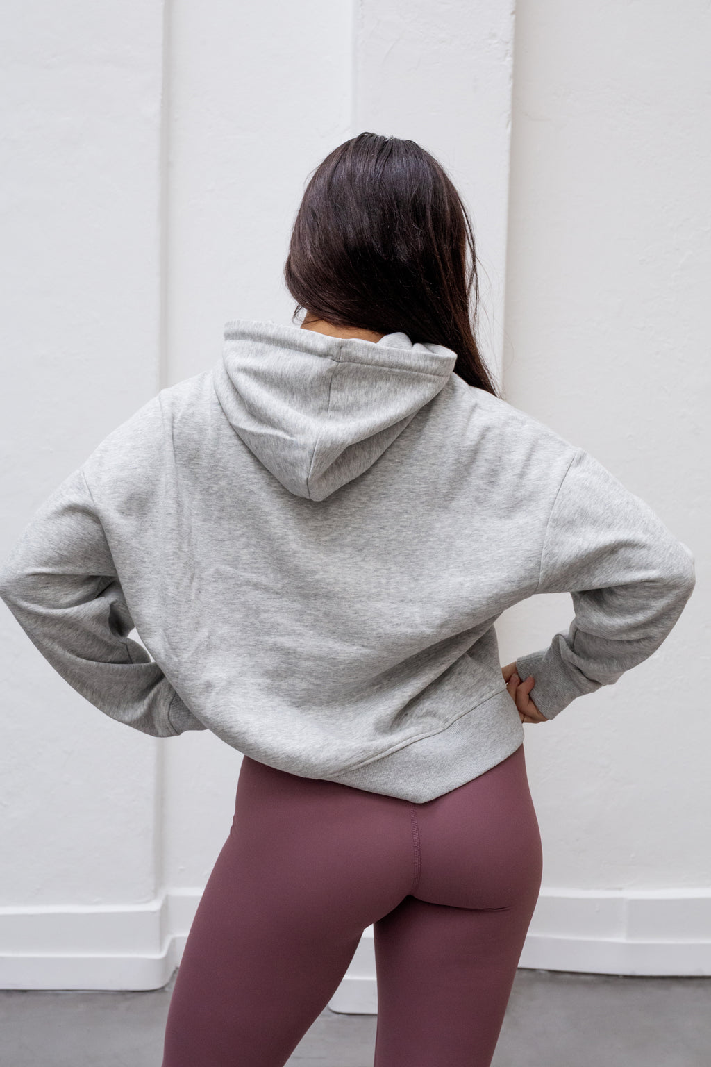 Buzo Boxy Gris
