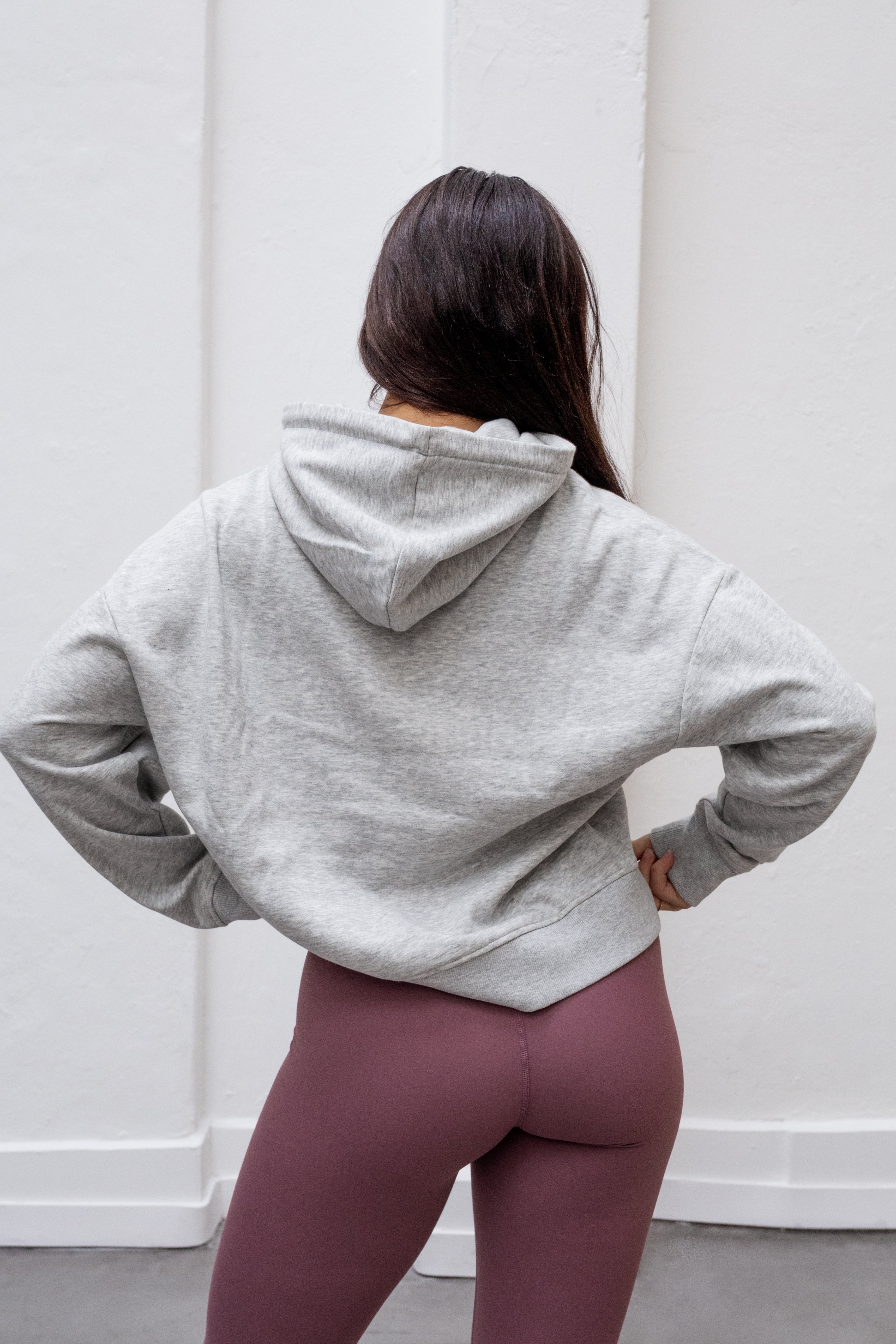Buzo Boxy Gris