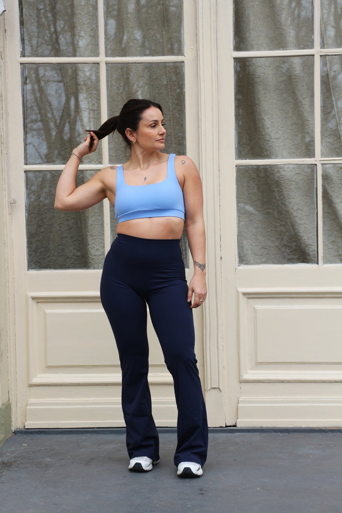 Elite Oxford Legging - Azul Marino