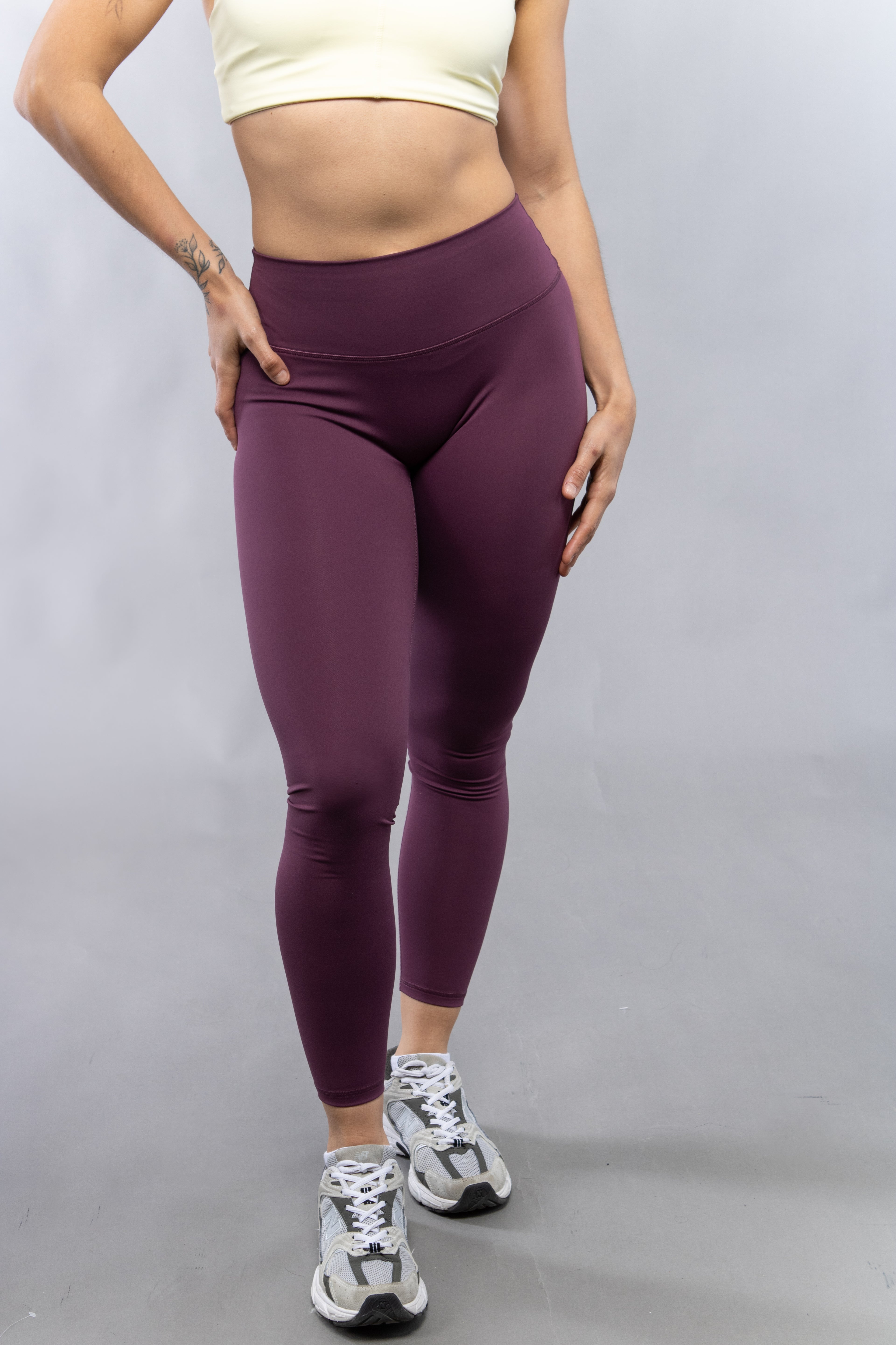 Old Logo Legging - Púrpura