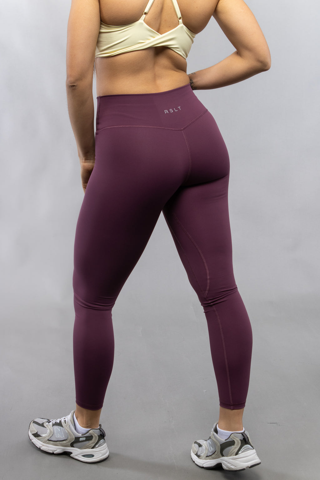 Old Logo Legging - Púrpura
