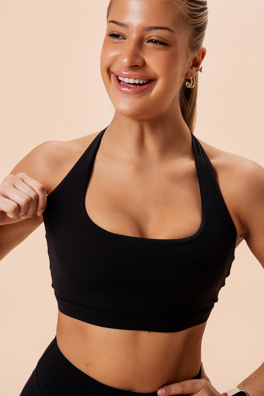 Rise Bra - Negro