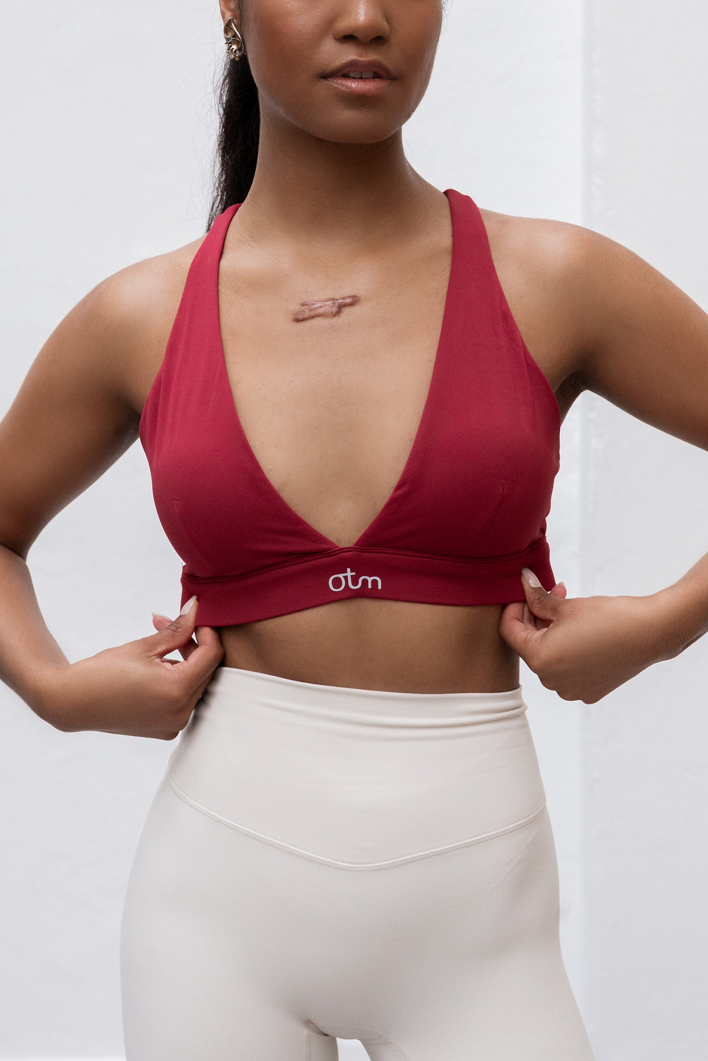 Deep Bra - Rojo Oscuro