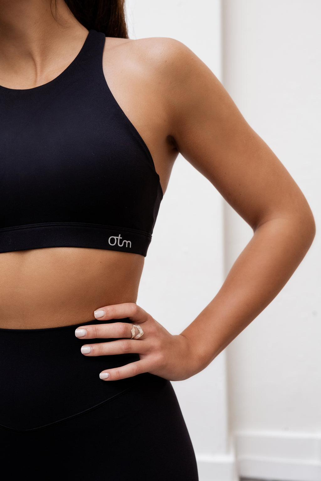 Crossback Bra - Negro