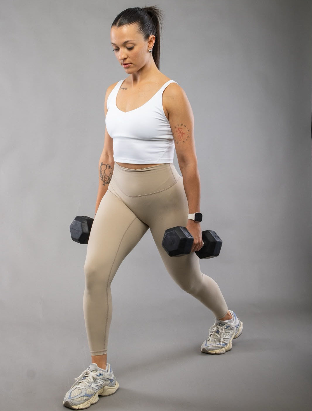 Elite Legging - Taupe